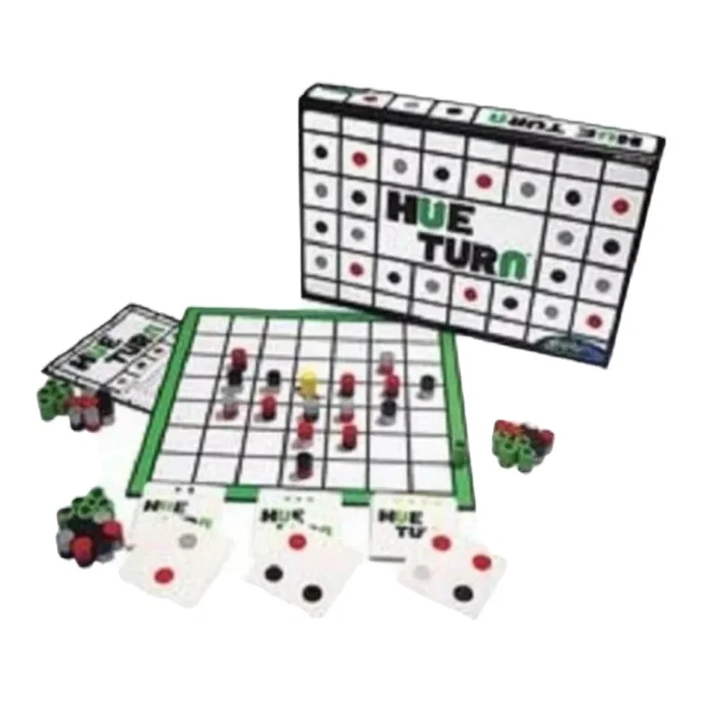 SimplyFun Board Game Hue Turn Educational Shapes Designs Recognition Strategy‎